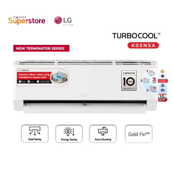 LG, AC Standart New Terminator / 0.5 PK K-05NSA