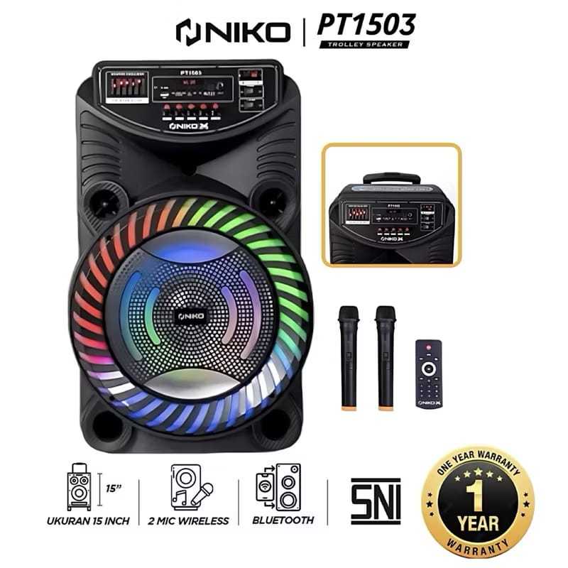 Niko, Speaker Trolly 150 Watt PT-1503